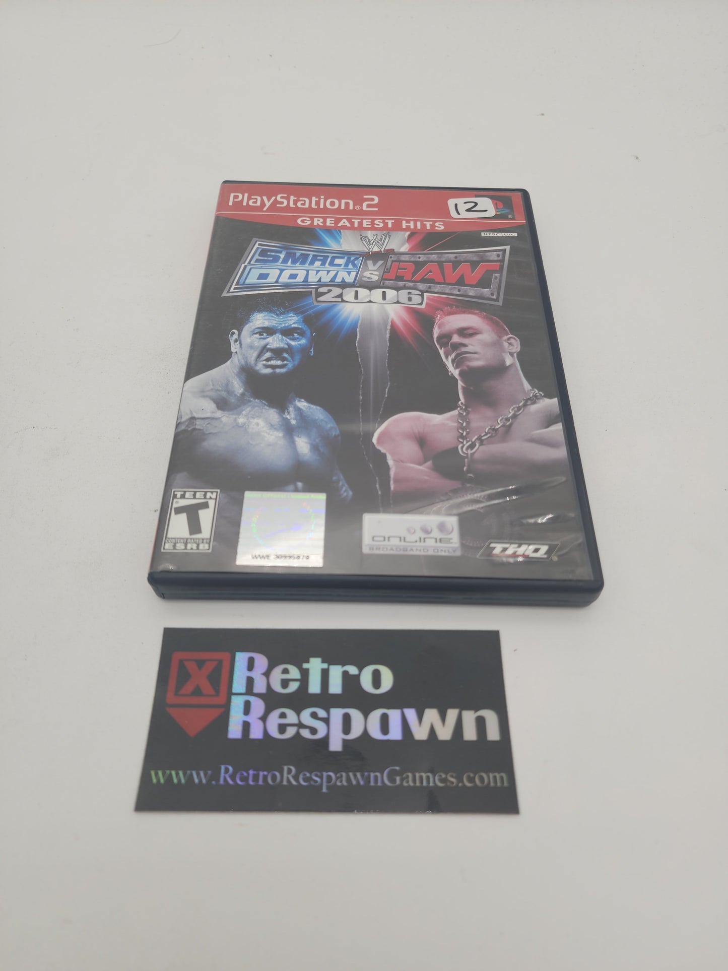 WWE Smackdown vs. Raw 2006 [Greatest Hits] - Playstation 2 (Complete)