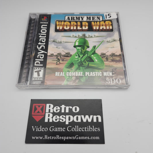 Army Men World War - Playstation (Complete)