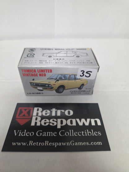 Tomica Limited Vintage Neo LV-N188 Nissan Violet 1600SSS 1/64 - Figure/Statue (Complete)