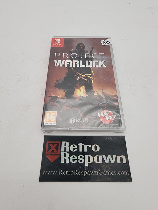 PAl Project Warlock - PAL Nintendo Switch (Sealed)