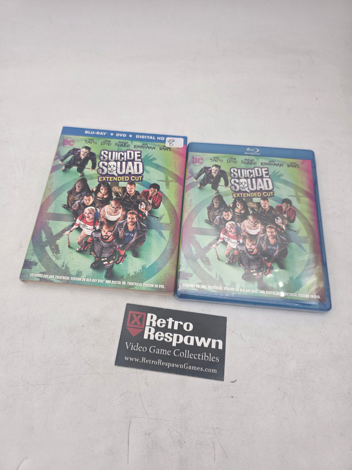 Suicide Squad Extended Cut [Blu-Ray + DVD + Digital HD] - TV-Show/Movie (Sealed)