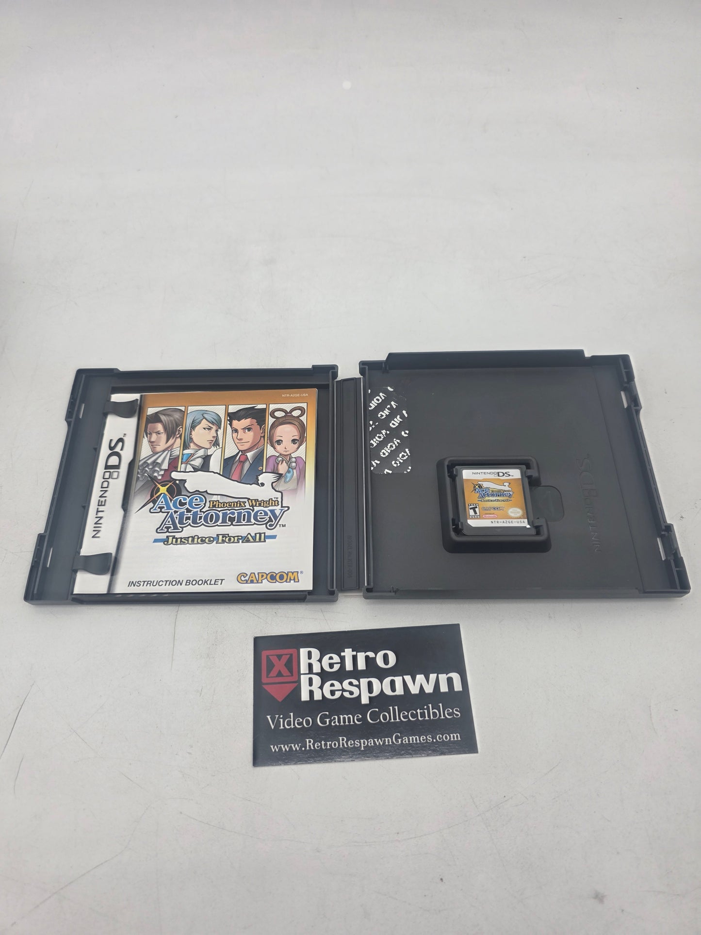 Phoenix Wright: Ace Attorney Justice For All - Nintendo DS (Complete)