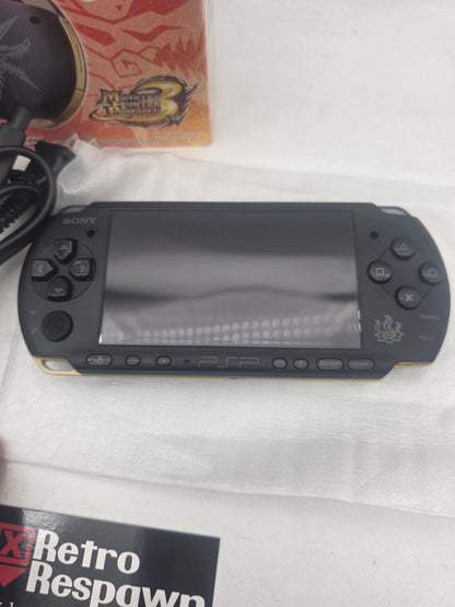 Sony PSP 3000 [Monster Hunter 3rd Limited Edition] - JP PSP (Console, Box and Charger)
