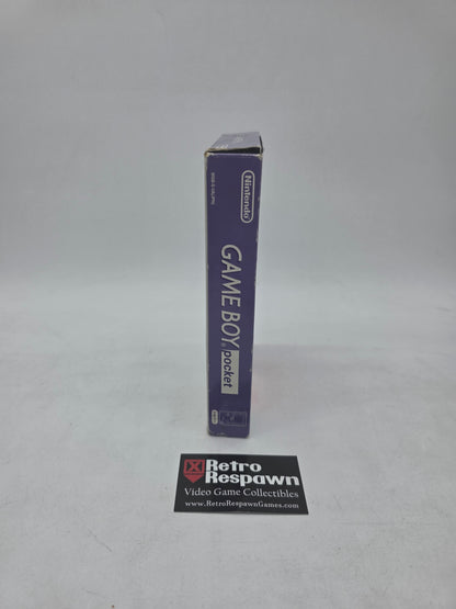 Silver Gameboy Pocket -JP Gameboy (Complete)