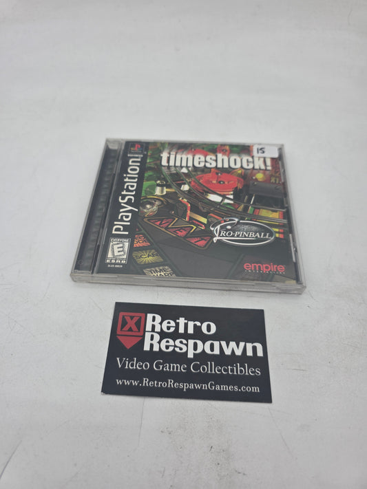 Timeshock Pro Pinball - Playstation (Complete)