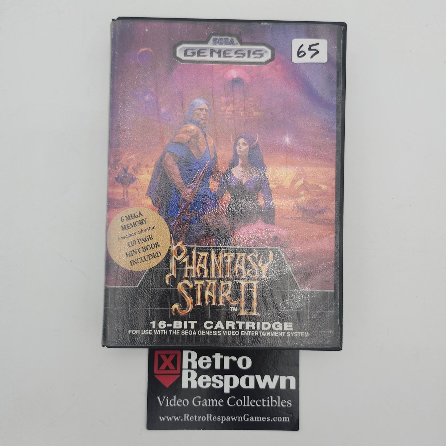 Phantasy Star II - Sega Genesis (Missing Manual)