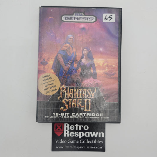 Phantasy Star II - Sega Genesis (Missing Manual)