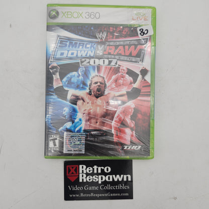 WWE Smackdown VS Raw 2007 [Not for resale] - Xbox360 (Sealed)