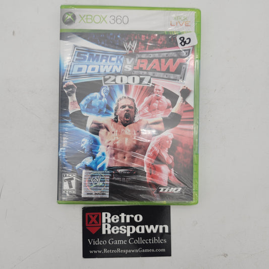 WWE Smackdown VS Raw 2007 [Not for resale] - Xbox360 (Sealed)