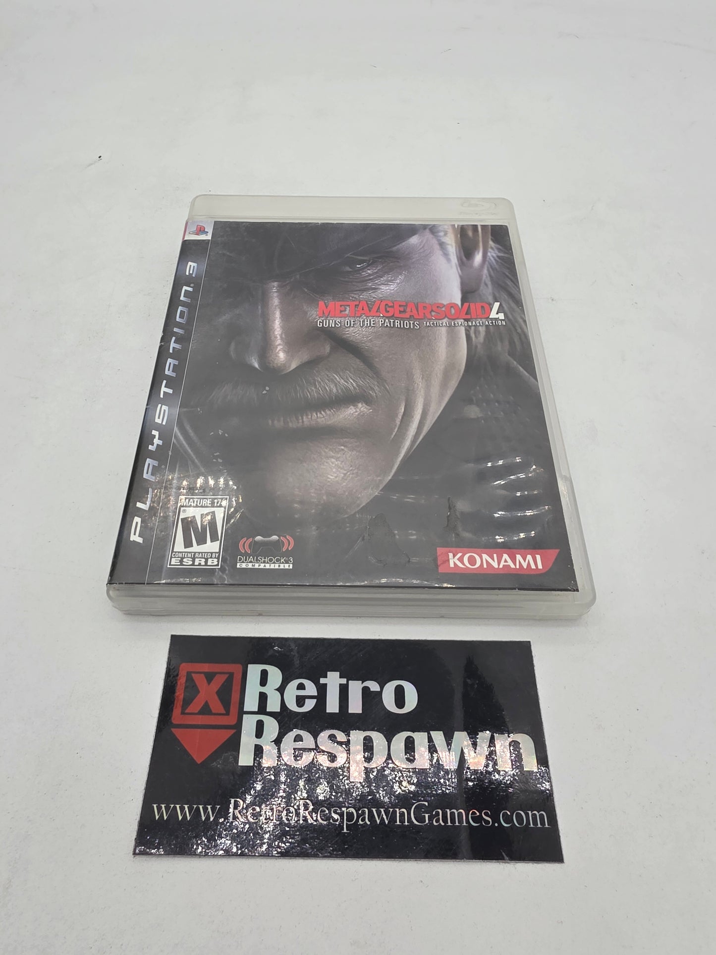 Metal Gear Solid 4 -Playstation 3 (Complete)