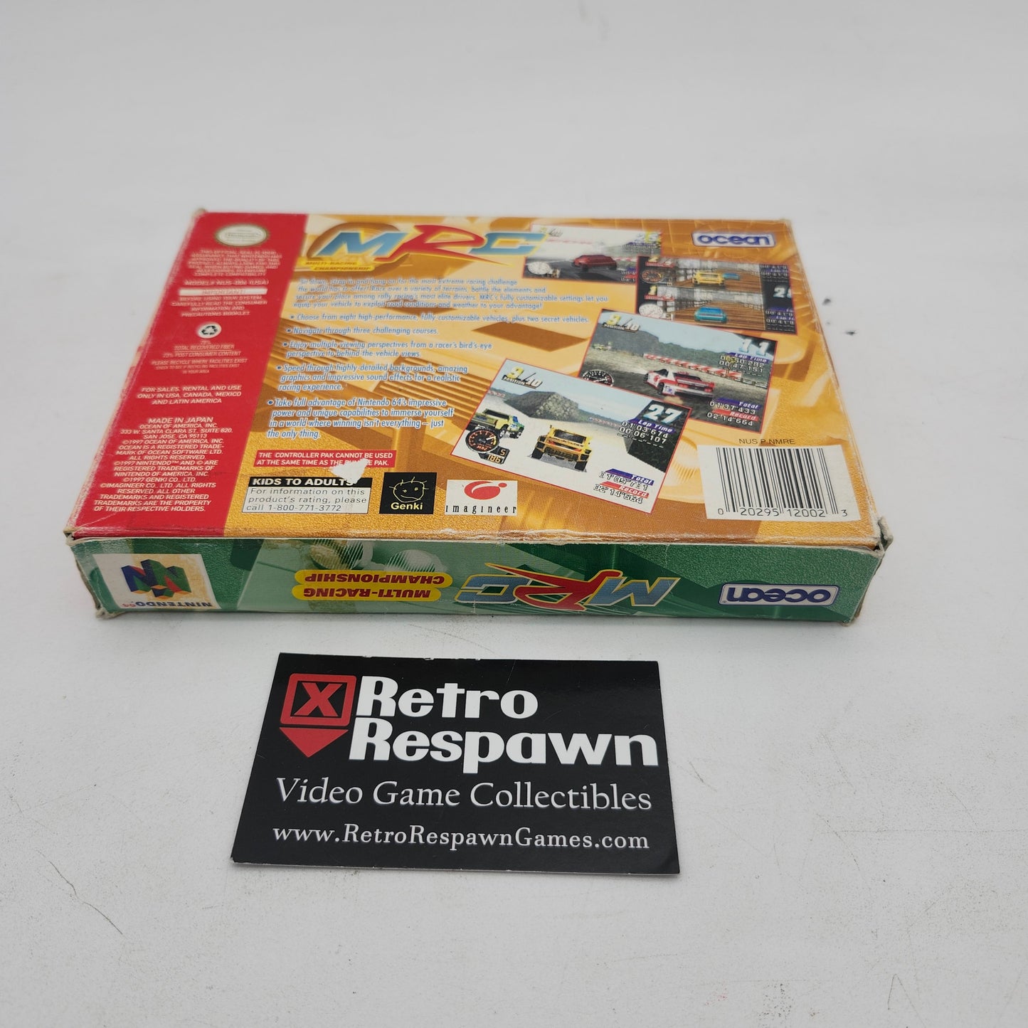 MRC Multi Racing Championship - Nintendo 64 (Missing Manual)