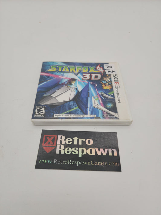 Star Fox 64 3D - Nintendo 3DS (Missing Manual)