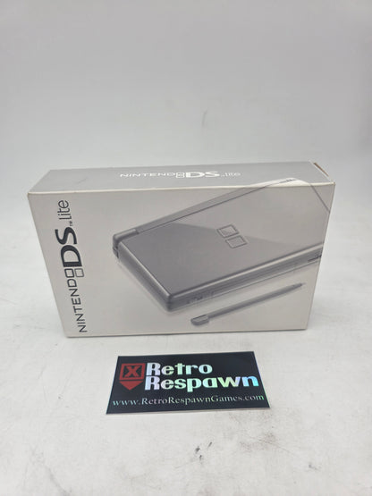 Metallic Silver Nintendo DS Lite - Nintendo DS (Complete)