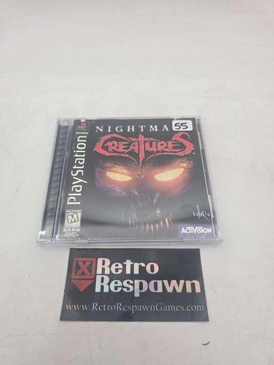 Nightmare Creatures - Playstation (Complete)