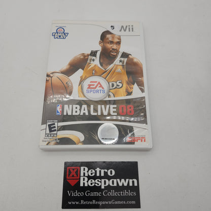 NBA Live 2008 - Wii (Complete)