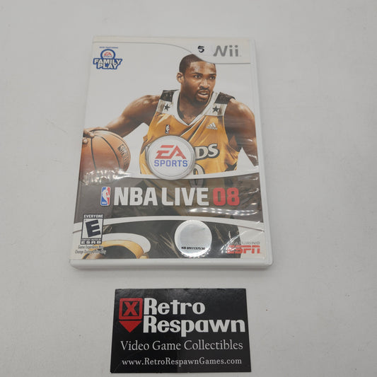 NBA Live 2008 - Wii (Complete)
