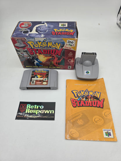 Pokemon Stadium - Nintendo 64 (Complete)