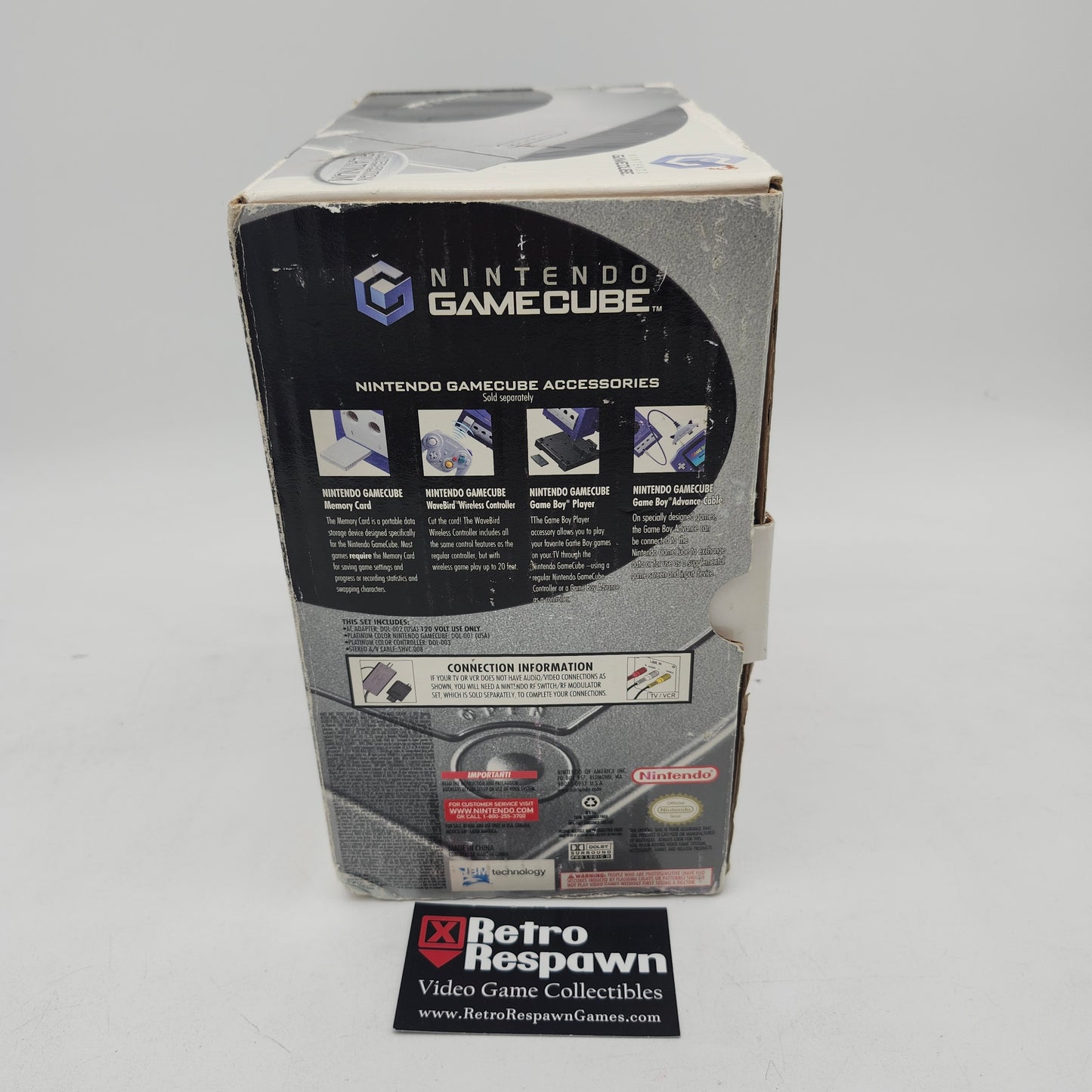 Platinum GameCube System [DOL-001] - Gamecube (Complete)