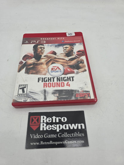Fight Night Round 4 [Greatest Hits] - Playstation 3 (Complete)