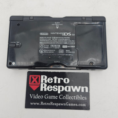 Black Nintendo DS Lite System - Nintendo DS (Console + Charger)