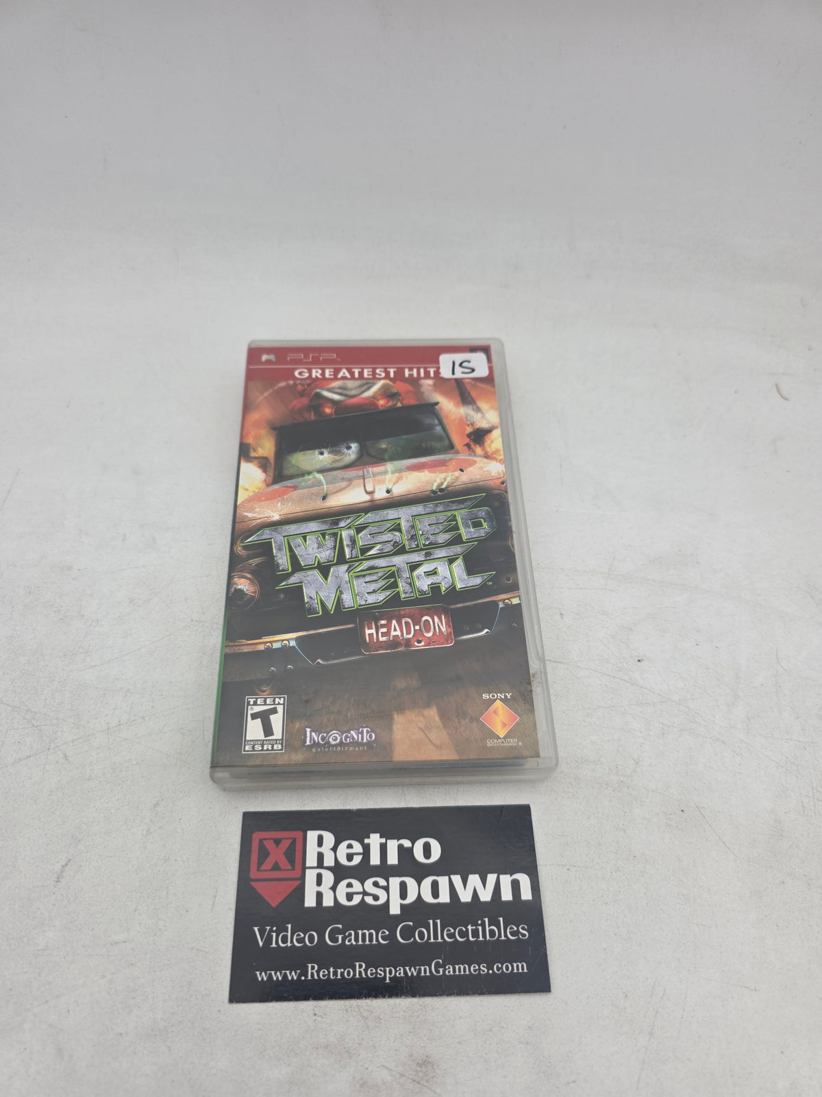 Twisted Metal Head On [Greatest Hits] - PSP (Complete)