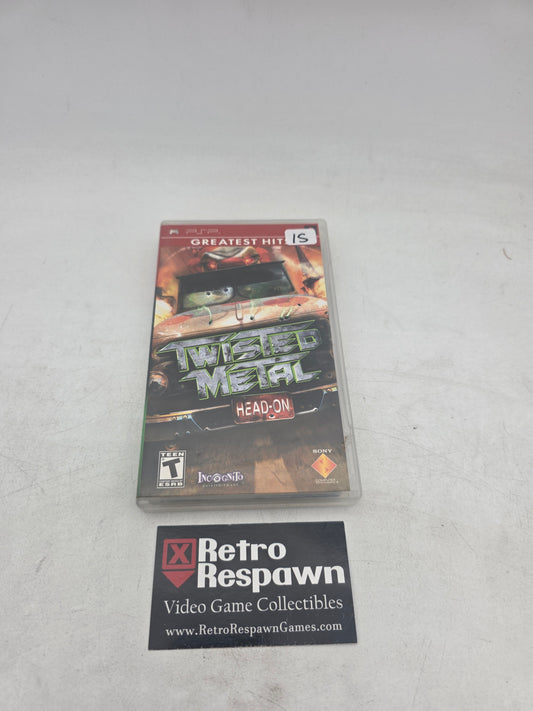 Twisted Metal Head On [Greatest Hits] - PSP (Complete)
