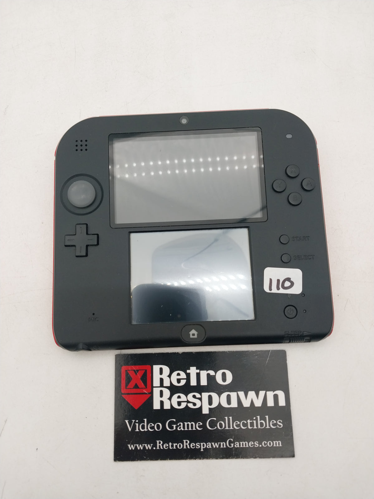 Nintendo 2DS Black and Red - Nintendo 3DS (Console + Charger)