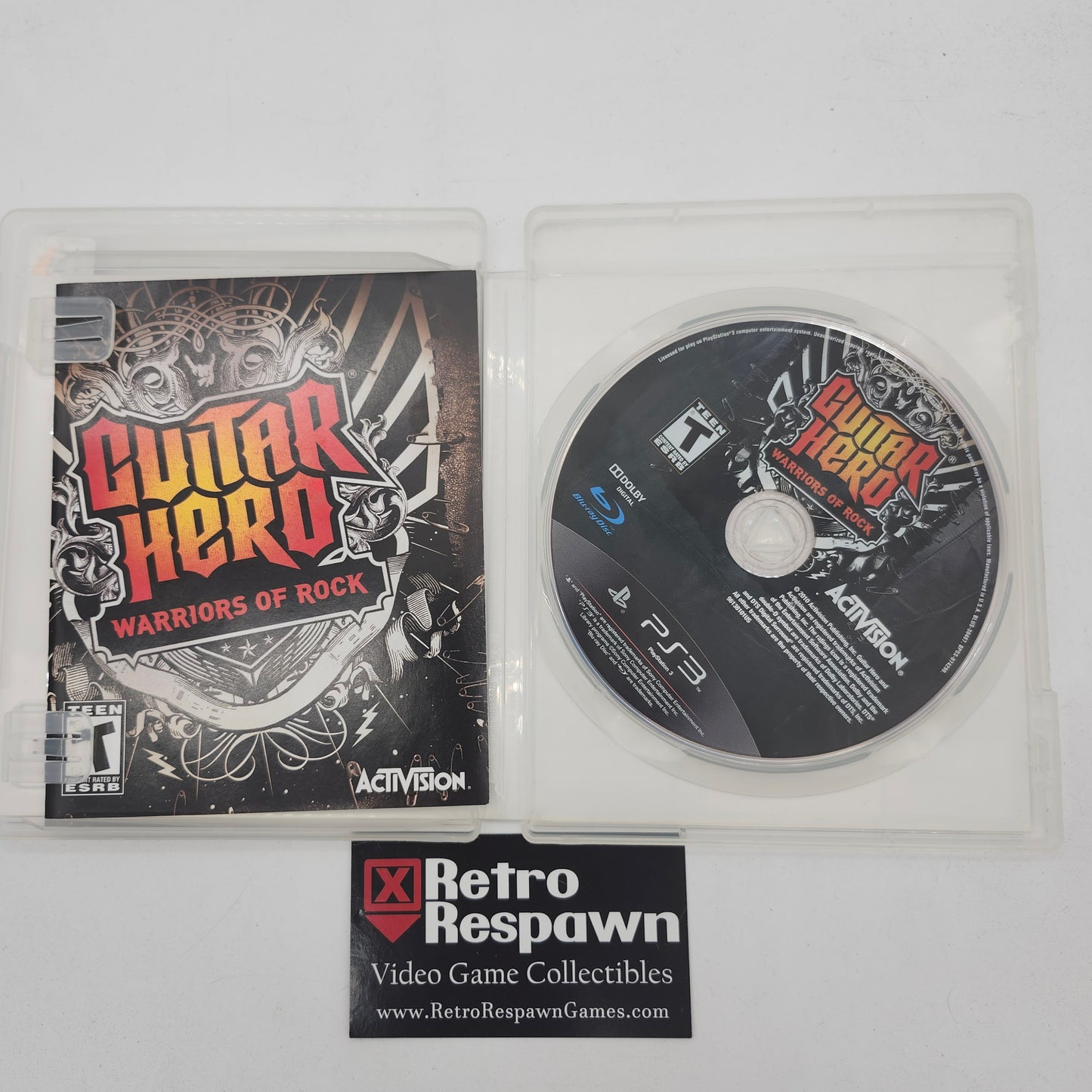 Guitar Hero: Warriors of Rock - Playstation 3(Complete)