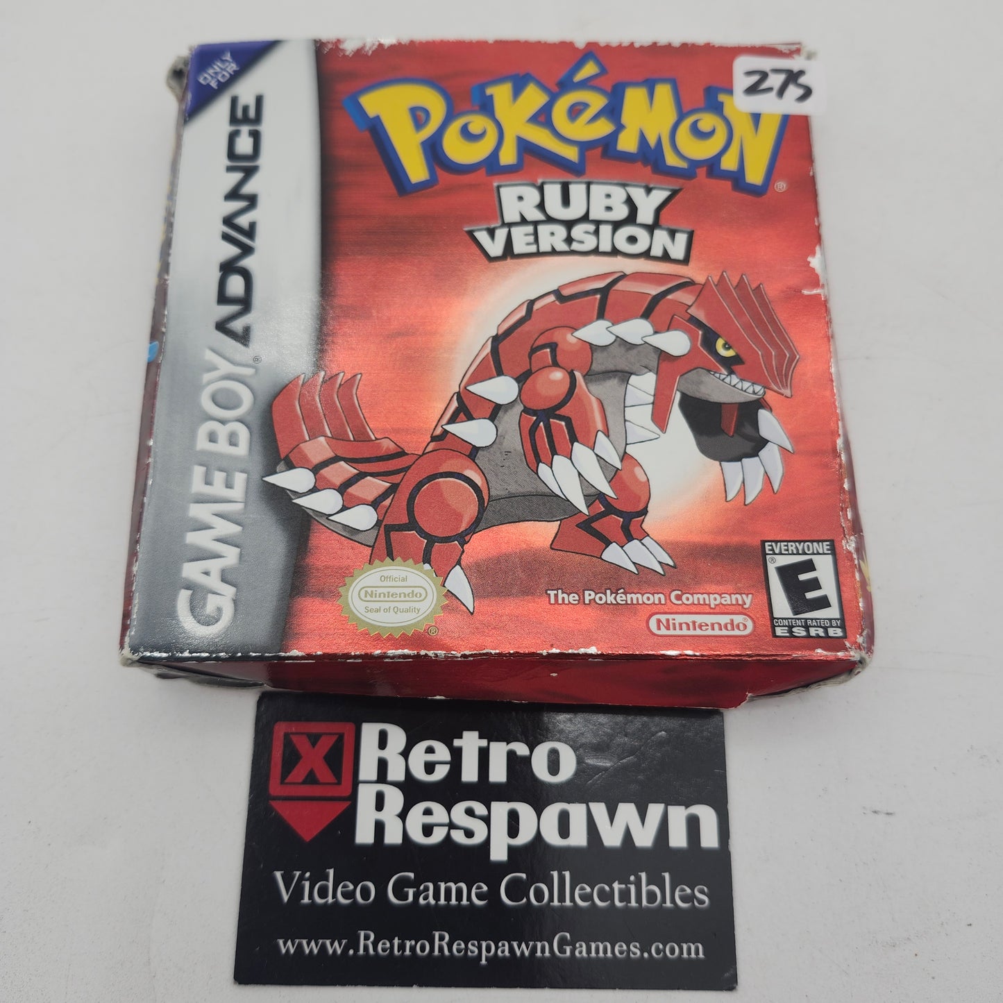 Pokemon Ruby - GameBoy Advance (Complete)