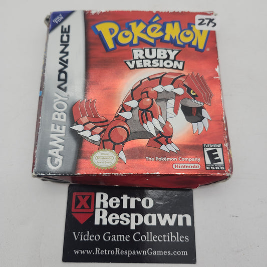 Pokemon Ruby - GameBoy Advance (Complete)