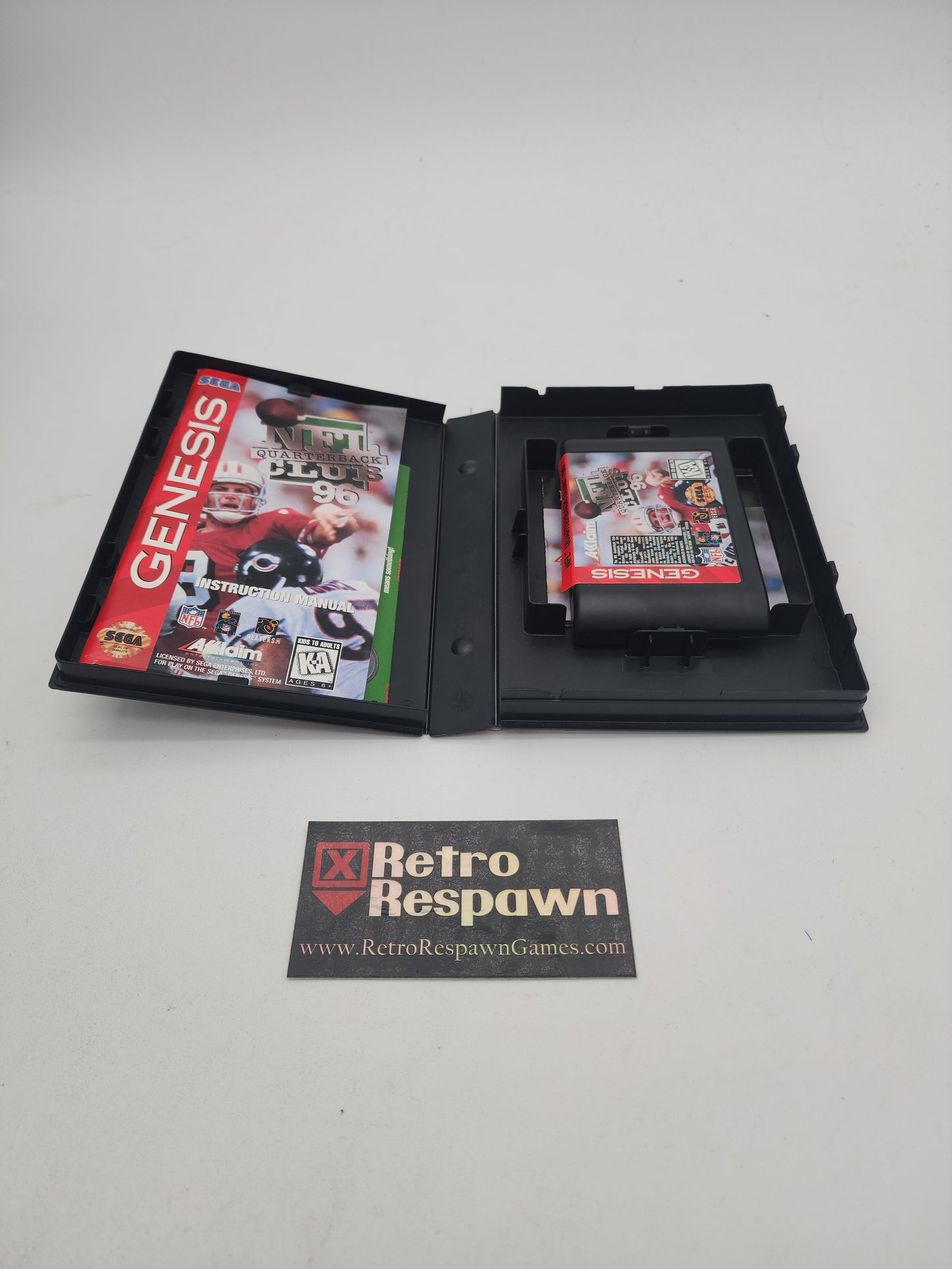 NFL Quarterback Club 96 - Sega Genesis (Complete)