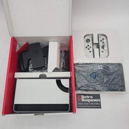 Nintendo Switch OLED with White Joy-Con - Nintendo Switch (Complete)