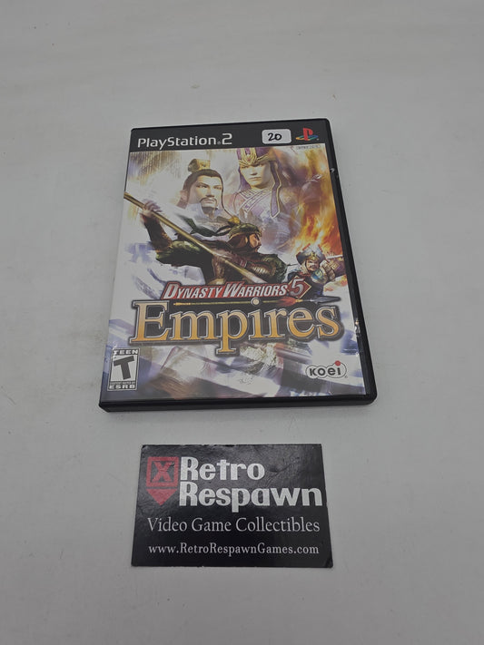 Dynasty Warriors 5 Empires - Playstation 2 (Complete)