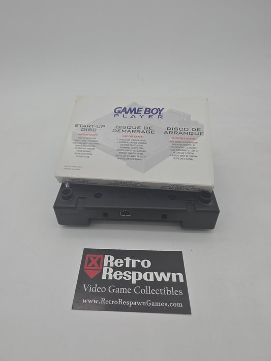 Black GameBoy Player + Startup Disc - Gamecube (Complete)