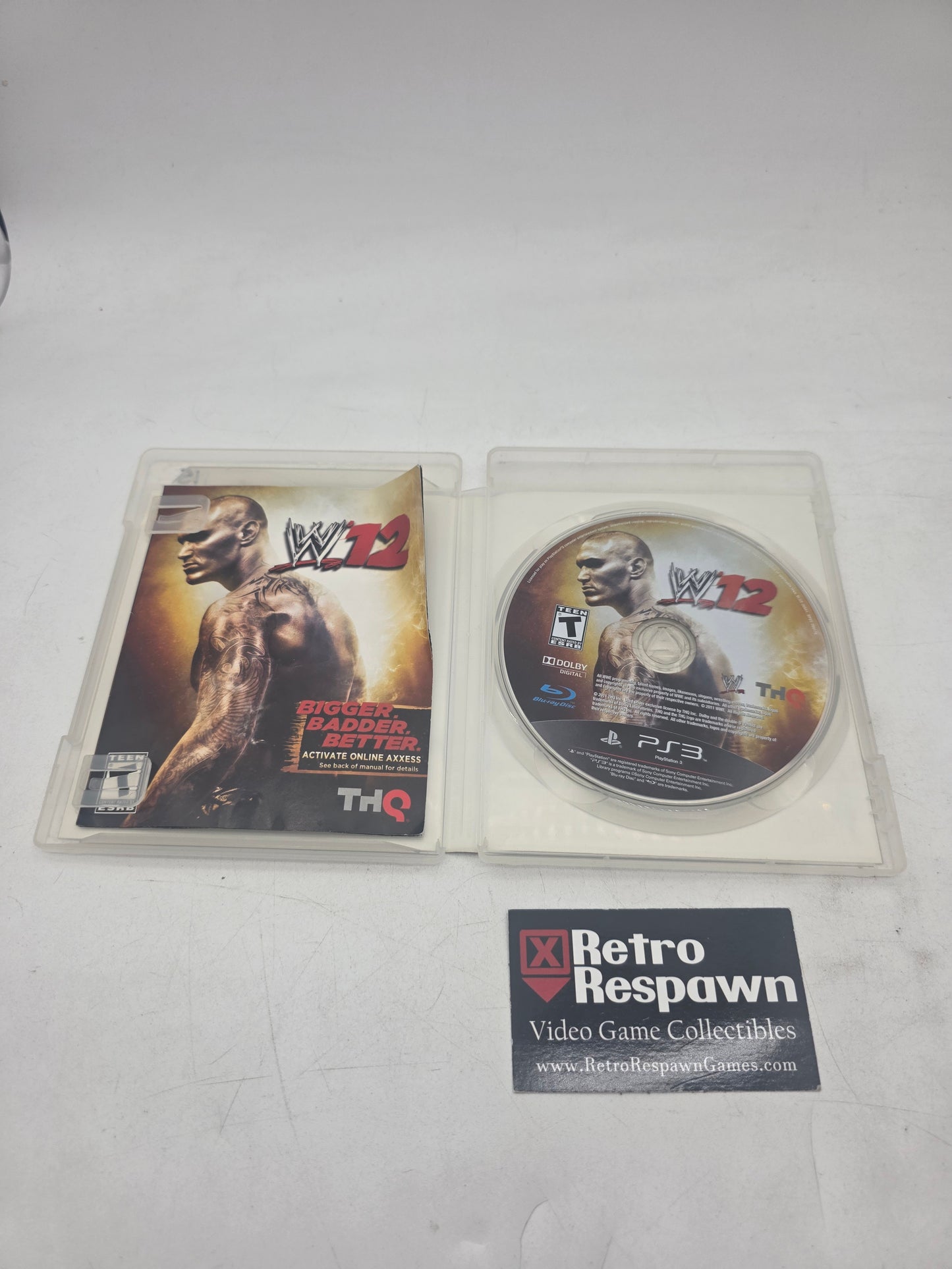 WWE '12 - Playstation 3 (Complete)