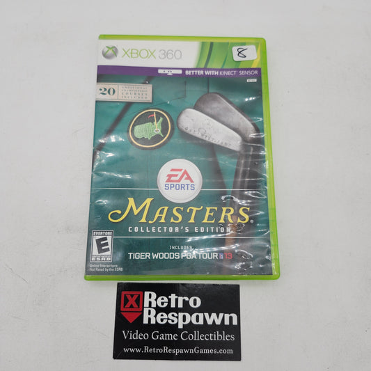 Tiger Woods PGA Tour 13 Masters Collector's Edition - Xbox 360 (Complete)