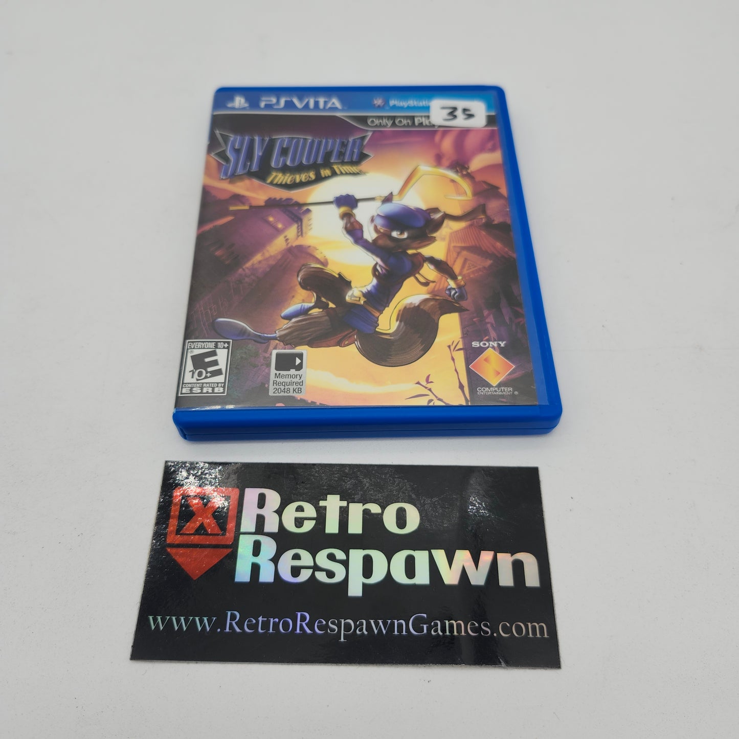 Sly Cooper: Thieves In Time - Playstation Vita (Complete)