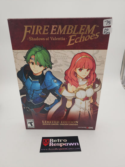 Fire Emblem Echoes: Shadows of Valentia Limited Edition - Nintendo 3DS (Complete/ No Pins)