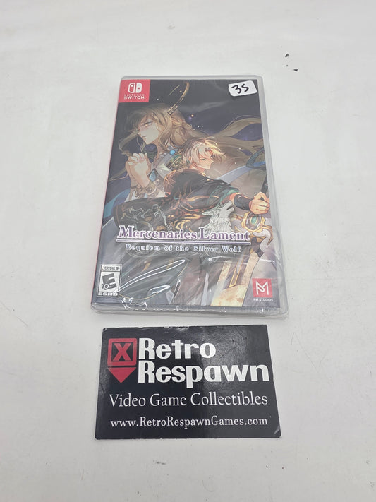 Mercenaries Lament: Requiem of the Silver Wolf - Nintendo Switch (Sealed)