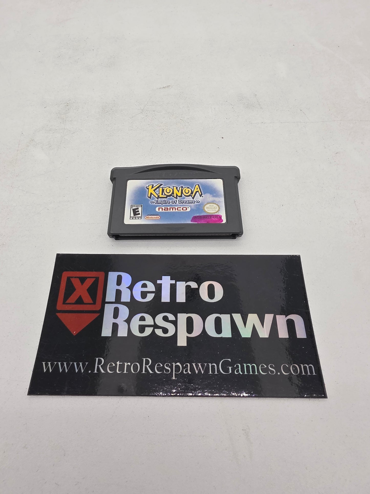 Klonoa Empire of Dreams - GameBoy Advance (Game Only)