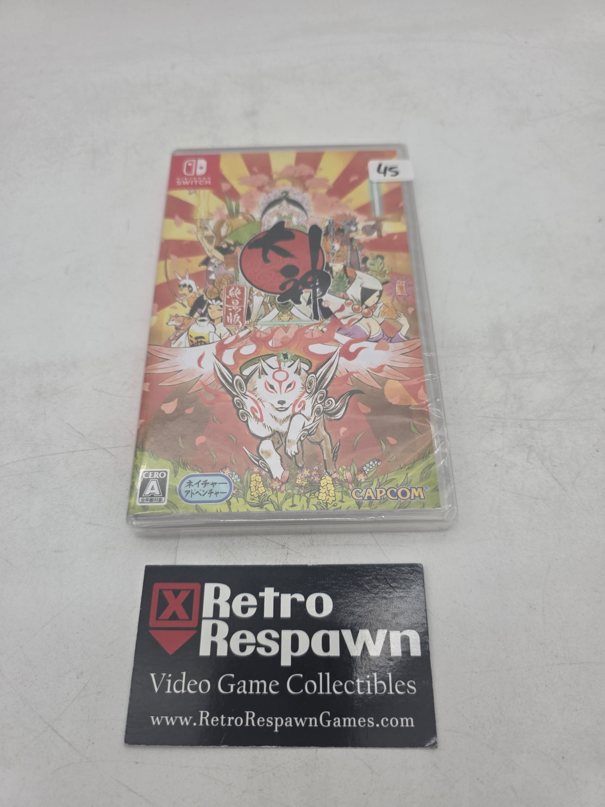 Okami HD - JP Nintendo Switch (Sealed)