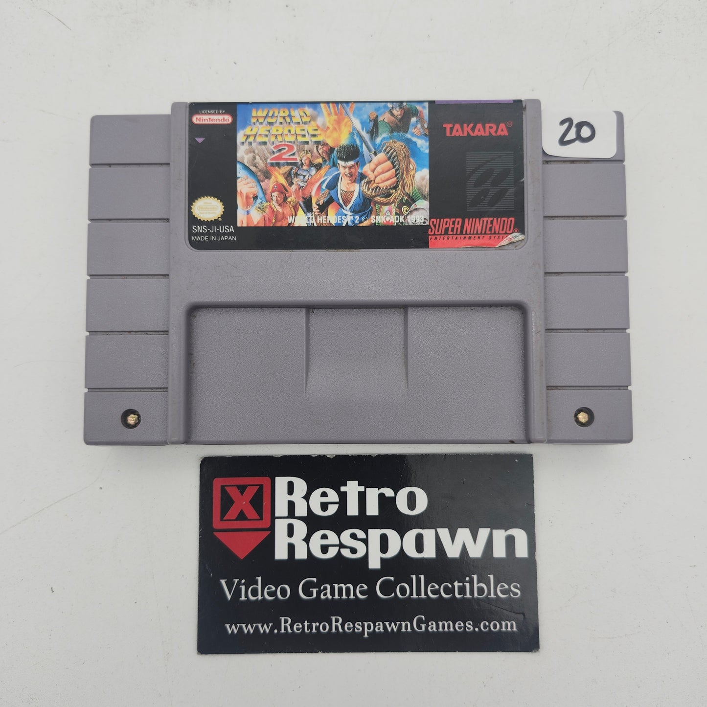 World Heroes 2 - Super Nintendo (Game Only)