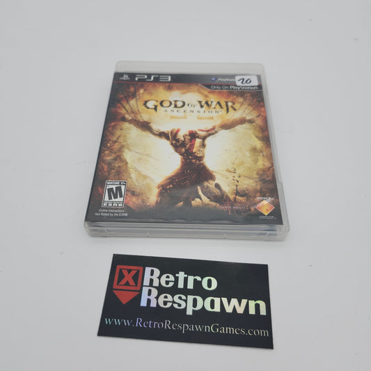 God of War Ascension - Playstation 3 (Complete)