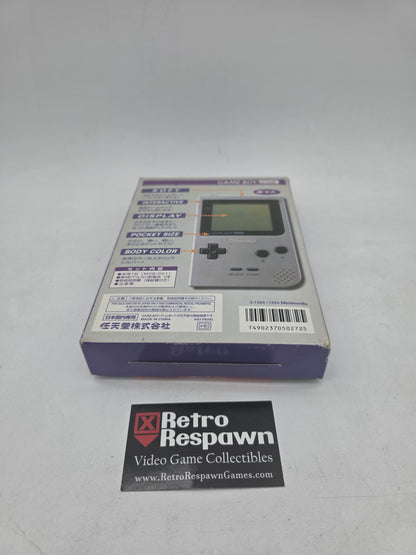 Silver Gameboy Pocket -JP Gameboy (Complete)