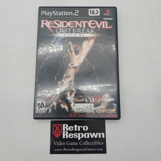 Resident Evil Outbreak File 2 - Playstation 2 (Complete)