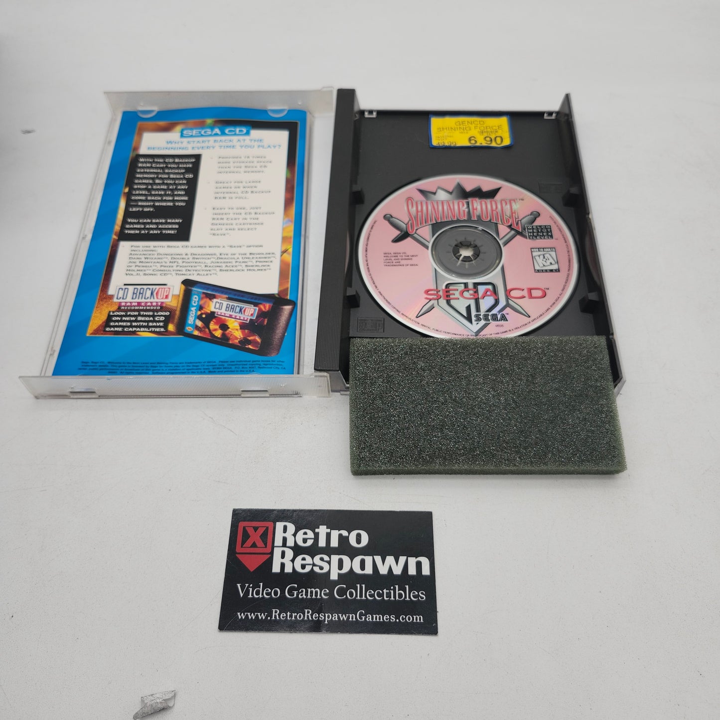 Shining Force CD - Sega CD (Complete)
