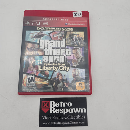 Grand Theft Auto: Episodes from Liberty City [Greatest Hits] - Playstation 3 (Complete)