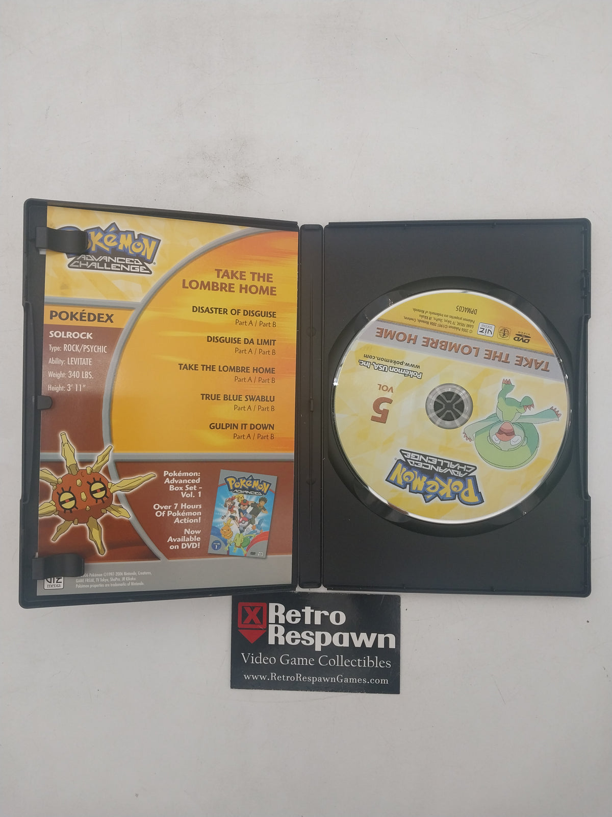 Pokemon Advanced Challenge Vol 5 - DVD (Complete)