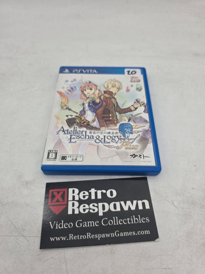ATELIER ESCHA and LOGY Plus - JP PS Vita (Complete)