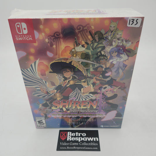 Shiren the Wanderer: The Tower of Fortune and the Dice of Fate [Collector's Edition] - Nintendo Switch (Sealed)